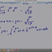 Convolution Of Two Exponential Signals Signals And Systems