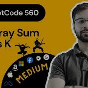 LeetCode 560 Solution In Hindi Subarray Sum Equals K Leetcode Solutions Playlist