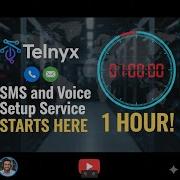 Telnyx SMS And Voice Setup Service Starts Here In 1 Hour