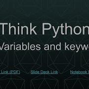Think Python Ch 2 Sec 3