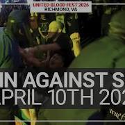 SIN AGAINST SIN United Blood Fest 2026 Richmond VA April 10th 2026 FULL SET
