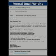 Perfect Format For A Business Email Email