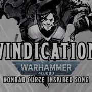 Vindication Warhammer 40k KONRAD CURZE Inspired Song Warhammer Sunoai