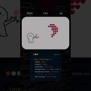 Heart Of Love HTML CSS E JavaScript