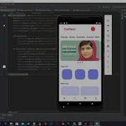 UI Template To Developed Android Application Part 4 Bottom Navigation View Click Fragments