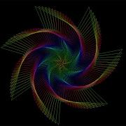 Mesmerizing Python Art Vivid Spiral Extravaganza PythonArt TurtleGraphics SpiralArt Python