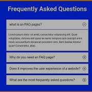 How To Create An Accordion Using CSS Javascript Responsive FAQ Accordion Dropdown
