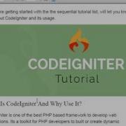 How To Config CodeIgniter Framework In Localhost In 5 Minutes