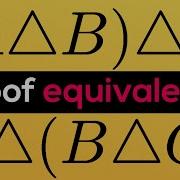 Proof Of A B C A B C Associativity Of The Symmetric Difference