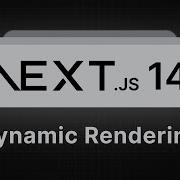 Next Js 14 Tutorial 53 Dynamic Rendering