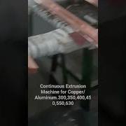 300 350 400 450 550 630 Copper Continuous Extrusion Machine China Conform Extrusion Machine
