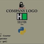 Company Logo HackerRank Python Collections Counter Dictionary Solution