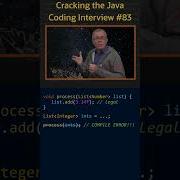 What List Can You Pass To A Method That Takes A List Of Number Cracking The Java Coding Interview