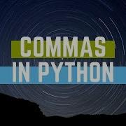 14 Commas In Python