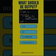 Quiz 5 JavaScript Variable Shadowing Block Scope Explained With Quiz Coding Javascriptquiz