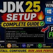 Install Amazon Corretto JDK 25 LTS In Minutes JAVA HOME PATH Setup For Windows 10 11 2026