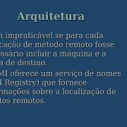 Execução Distribuída De Objetos Exemplos Com Java RMI