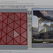 Modelling Random Triangulated Facade Using Grasshopper And Kangaroo