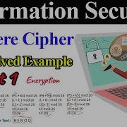 Vigenere Cipher With Solved Example Part 1 Encryption
