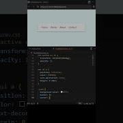 Modern Animated Navbar Using Pure HTML CSS No JavaScript Webdevelopment Coding Animation
