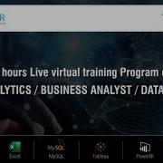 Data Analyst EDL Program My SQL Day 1 ExcelR