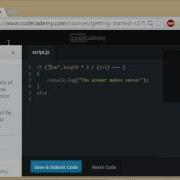 Codecademy Getting Started With Programming 19