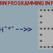 Star Asterisk In B Shape Python Pattern Programming