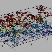 Temporal Evolution Of Vortices In A Turbulent Channel