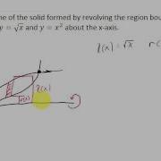Calculus Washer Method Ex 4
