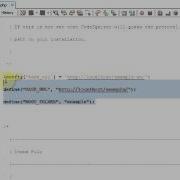 PHP CodeIgniter Adjust Config
