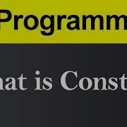 What Is Constant In C Programming Hindi