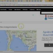 Plotting Sea Temperature Data