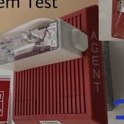 Fire Alarm System Test 37 Halon Agent Release Alarm System