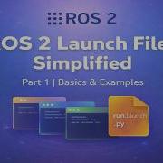 ROS 2 Launch Files Simplified Part 1 Create And Run Step By Step Guide