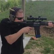 AR 15 Shooting In Slow Motion