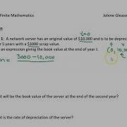 1 3 Linear Functions And Mathematical Models Example 1