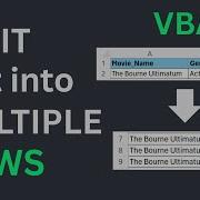 Excel VBA Automatically Split Delimited Text Into Multiple Rows