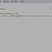 WxPython Programming Tutorial 1 Creating A Basic Frame