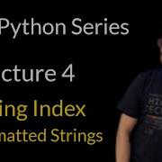Lecture 4 String Index And Formatted Strings In Python Urdu Hindi