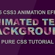 Animated Text Background Latest Css Text Animation Effect 2017