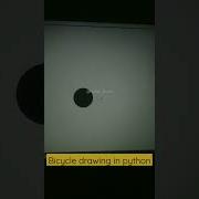 Bicycle Drawing Using Python Turtle Python Turtle Graphics Python Beginner Shorts