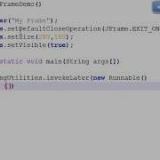 Java Swings Tutorials 2 Creating Frame By Exteding JFrame Class In Java Using Swings