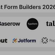 Best Form Builders In 2026 Google Forms Alternatives Compared