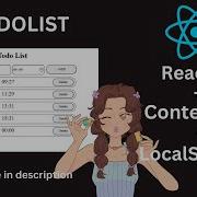Todo List With React Context Api And Local Storage