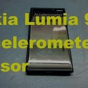 Nokia Lumia 920 Accelerometer Sensor Test