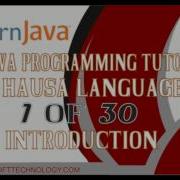 1 CORE JAVA PROGRAMMING TUTORIAL SERIES IN HAUSA LANGUAGE 1 Of 30 INTRODUCTION