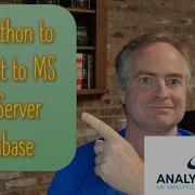 Python For Data Science Lesson 2 13 1 Connect To A MS SQL Server