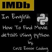 Search Movie With Python IMDbPY