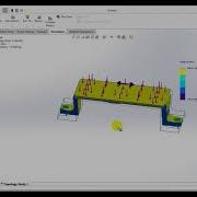 Solid Works Simulation Tutorial Bracket Topology Optimization Simulation