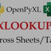 XLOOKUP Entire Columns Across Tabs With OpenPyXL